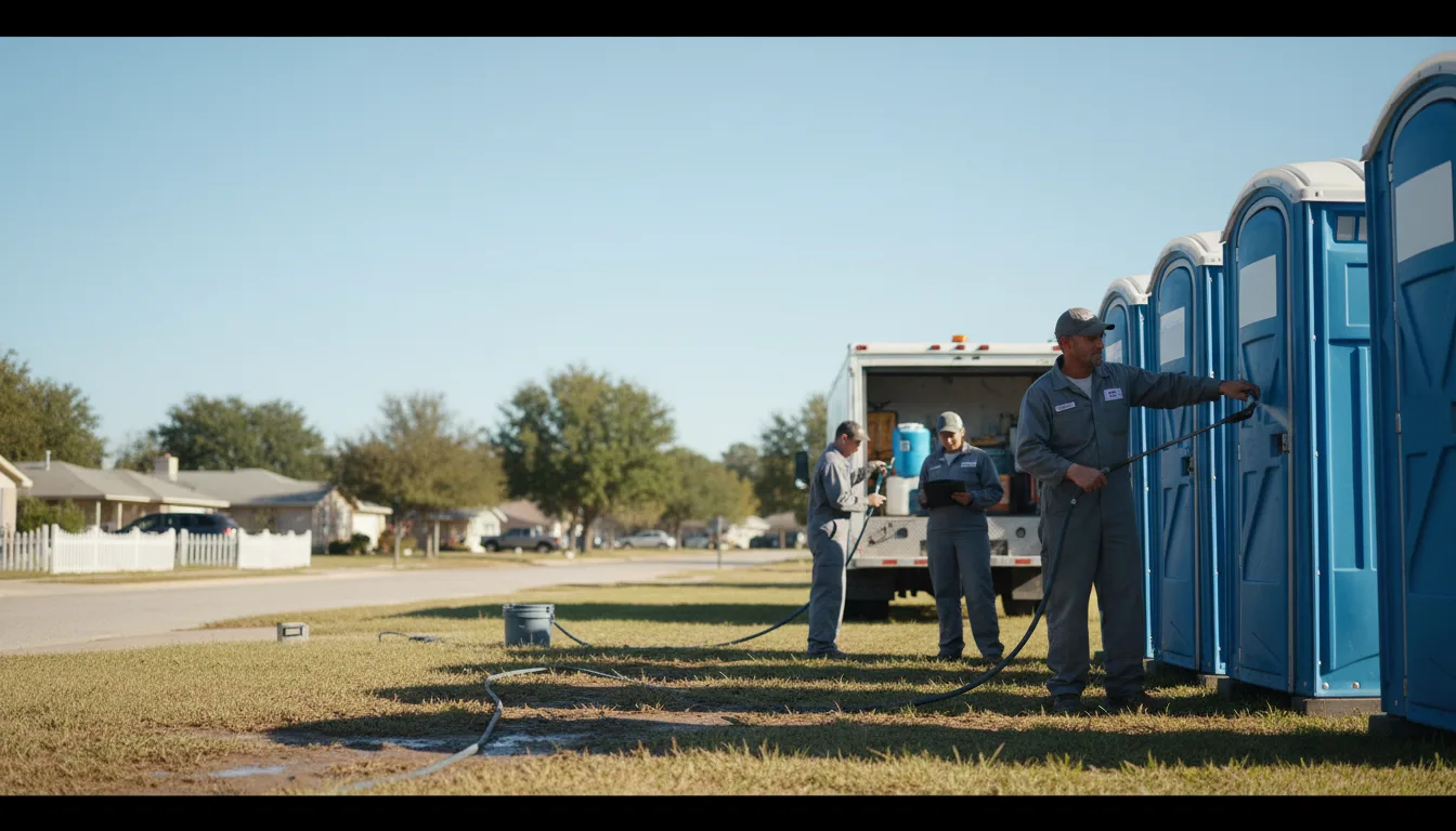 Long-Term Portable Toilet Rental in South Sioux City, NE near me